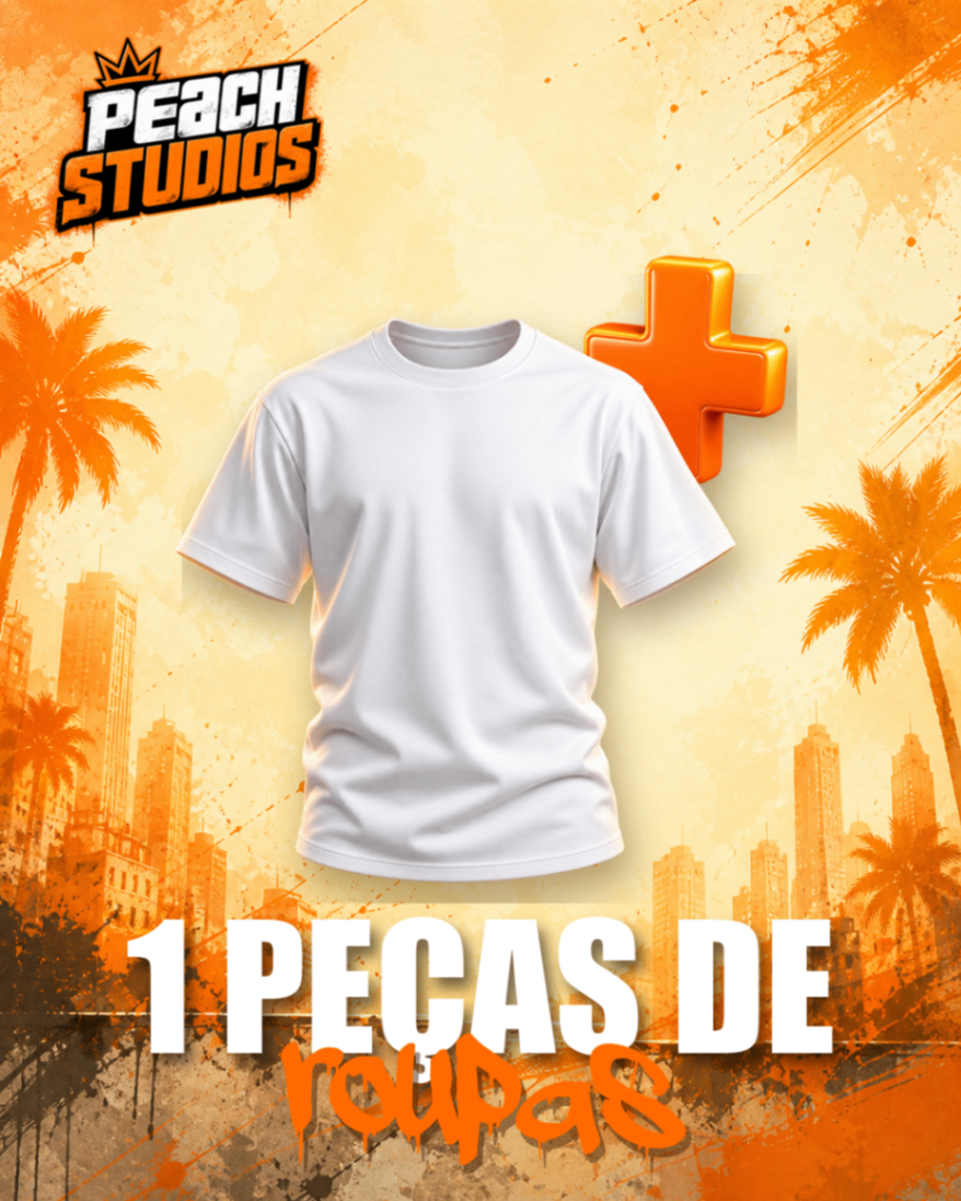 Adição de roupas - 1 peça 👕